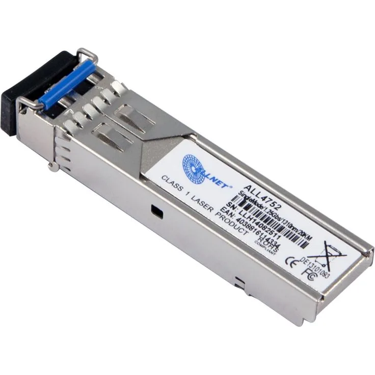 ALLNET ALL4751-INDU 1250Mbit-s mini-GBIC-SFP 1310nm Einzelmodus Netzwerk-Transceiver-Modul