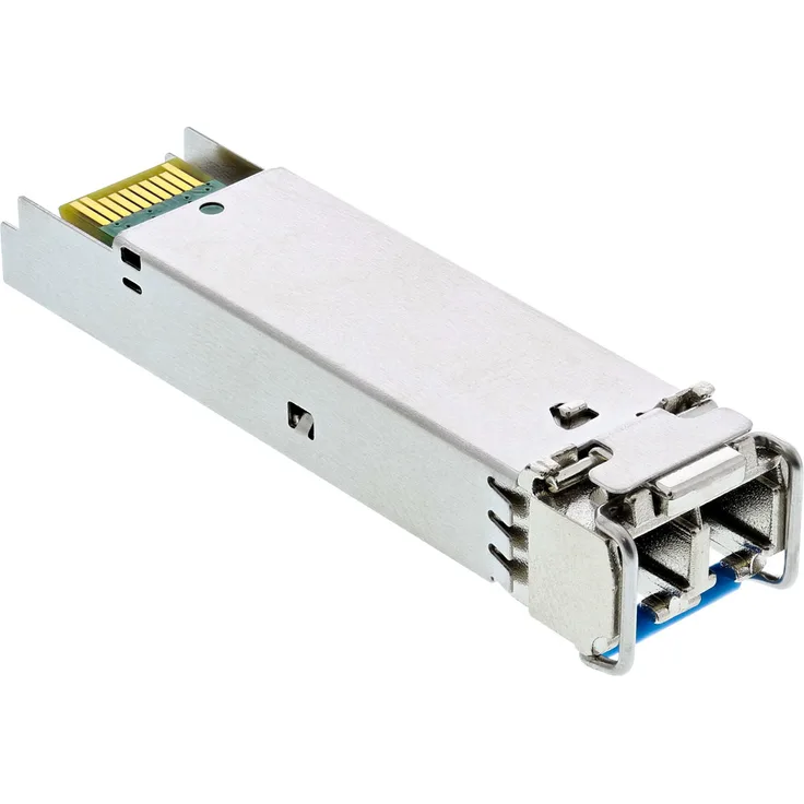 InLine SFP Modul LWL LX 1310nm Singlemode mit LC Buchsen, 20km, 1,25Gbit-s