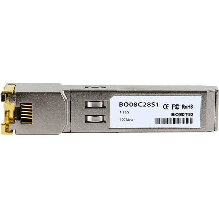 Alcatel-Lucent SFP-GIG-T-BO kompatibel, SFP RJ45 Kupfer Transceiver 1000BASE-T 100 Meter