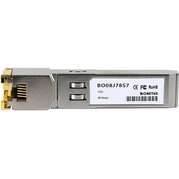 MikroTik SFP-10G-RJ45-80M-MT-BO kompatibel, SFP+ RJ45 Kupfer Transceiver 10GBASE-T 80 Meter