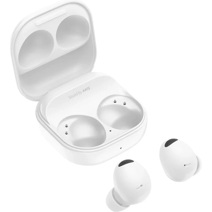 Samsung Galaxy Buds 2 Pro SM-R510 In-Ear-Kopfhörer (Active Noise Cancelling (ANC), Schnelladefunktion, kabelloses Aufladen, Anruf beenden/ annehmen/ abweisen), weiß – Bild 7