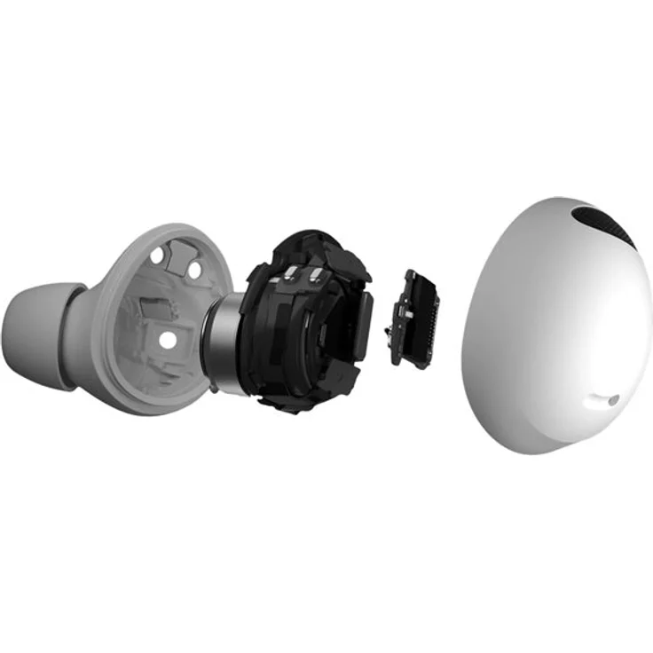 Samsung Galaxy Buds 2 Pro SM-R510 In-Ear-Kopfhörer (Active Noise Cancelling (ANC), Schnelladefunktion, kabelloses Aufladen, Anruf beenden/ annehmen/ abweisen), weiß – Bild 9