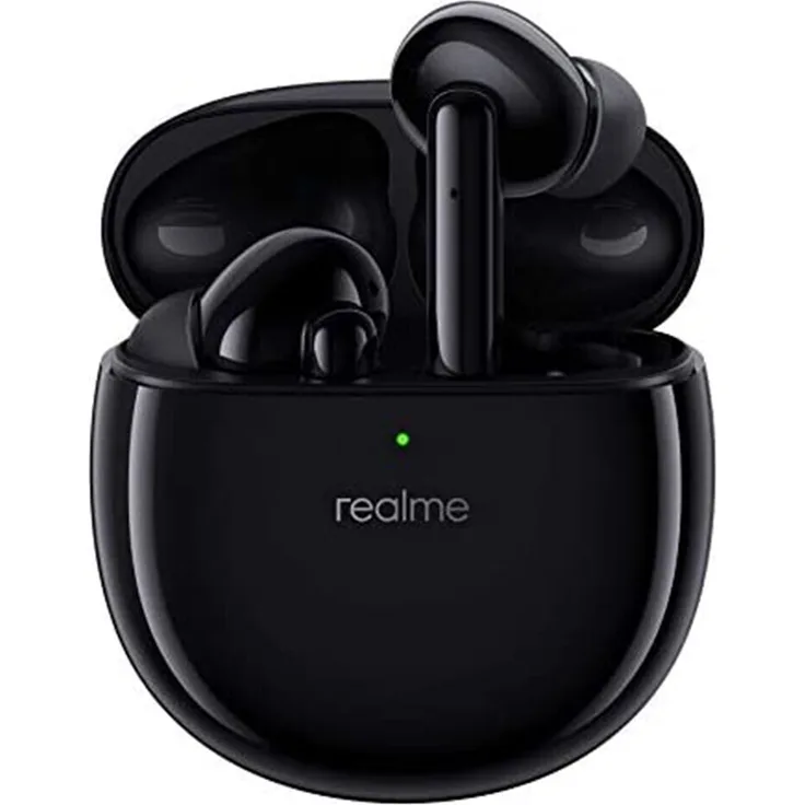 REALME Buds Air Pro In-Ear-Kopfhörer (Active Noise Cancelling (ANC), kabelloses Aufladen), schwarz