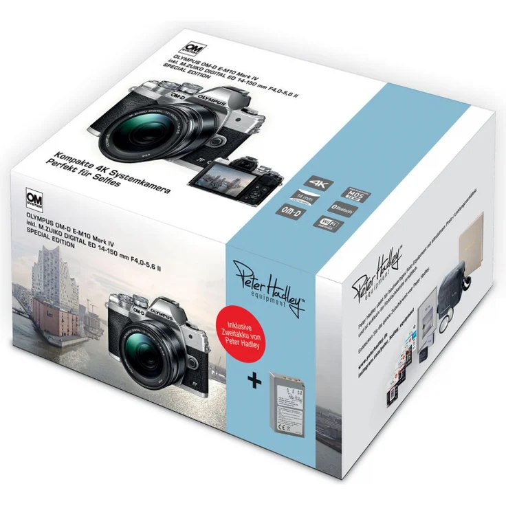 Olympus OM-D E-M10 MK IV Special Edition silber – Bild 4