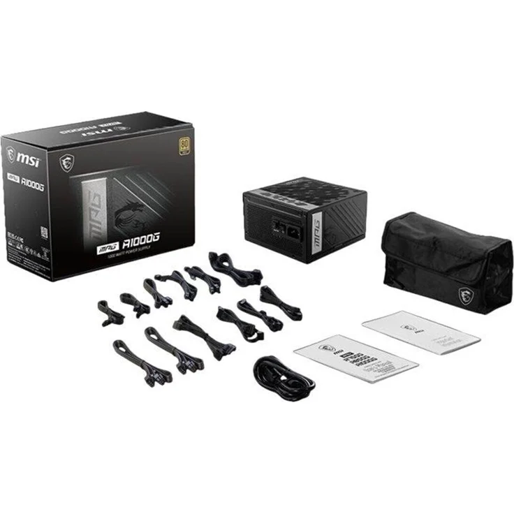 MSI PSU MPG A1000G PC-Netzteil – Bild 5