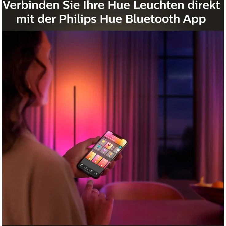 Philips Hue White And Color Ambiance Gradient Lightstrip Bluetooth Starter-Set 2m (929002994901) - Preisvergleich – Bild 3