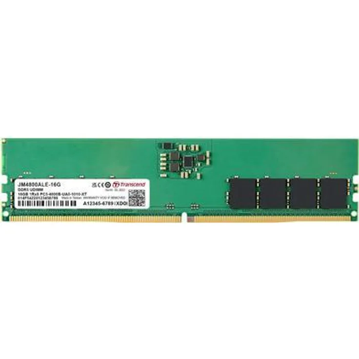 Transcend JetRam JM4800ALE-16G Speichermodul 16 GB 1 x 16 GB DDR5 4800 MHz (JM4800ALE-16G)