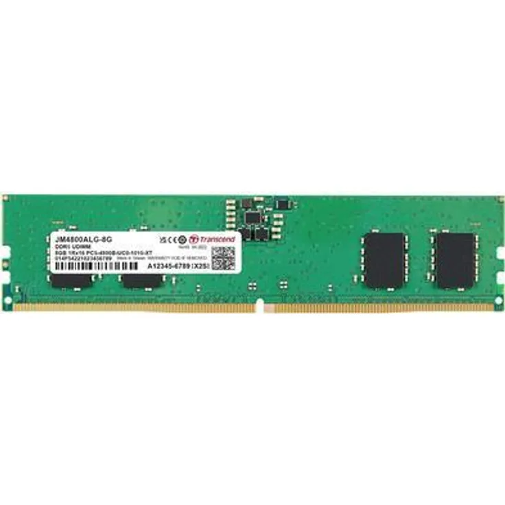 Transcend JetRam JM4800ALG-8G Speichermodul 8 GB 1 x 8 GB DDR5 4800 MHz ECC (JM4800ALG-8G)