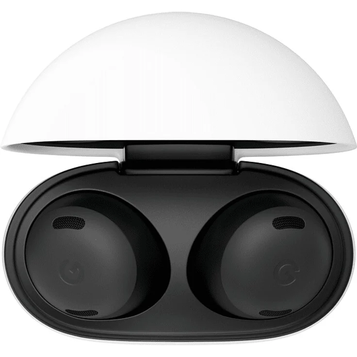 Google Pixel Buds Pro In-Ear-Kopfhörer (Freisprechfunktion, kabelloses Aufladen mit Lade-Transport-Box, Schnellladefunktion, Active Noise Cancelling (ANC), Transparenz Modus), charcoal – Bild 3