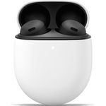 Google Pixel Buds Pro In-Ear-Kopfhörer (Freisprechfunktion, kabelloses Aufladen mit Lade-Transport-Box, Schnellladefunktion, Active Noise Cancelling (ANC), Transparenz Modus), charcoal