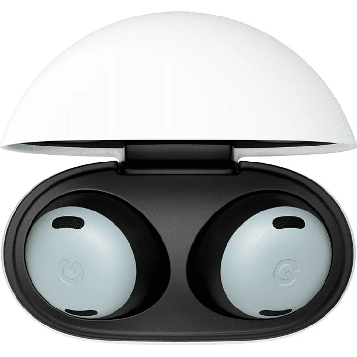 Google Pixel Buds Pro In-Ear-Kopfhörer (Freisprechfunktion, kabelloses Aufladen mit Lade-Transport-Box, Schnellladefunktion, Active Noise Cancelling (ANC), Transparenz Modus), fog – Bild 3