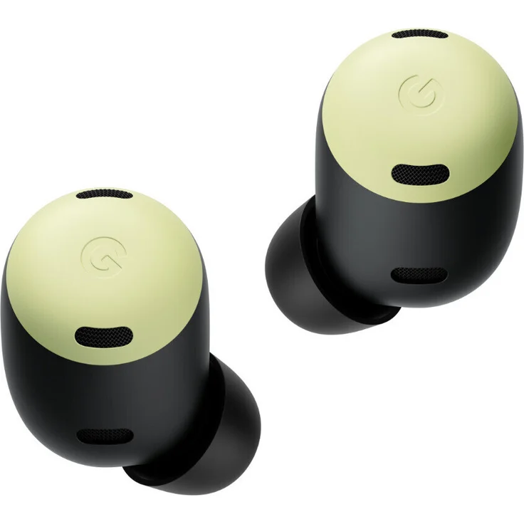 Google Pixel Buds Pro In-Ear-Kopfhörer (Freisprechfunktion, kabelloses Aufladen mit Lade-Transport-Box, Schnellladefunktion, Active Noise Cancelling (ANC), Transparenz Modus), lemongrass – Bild 6