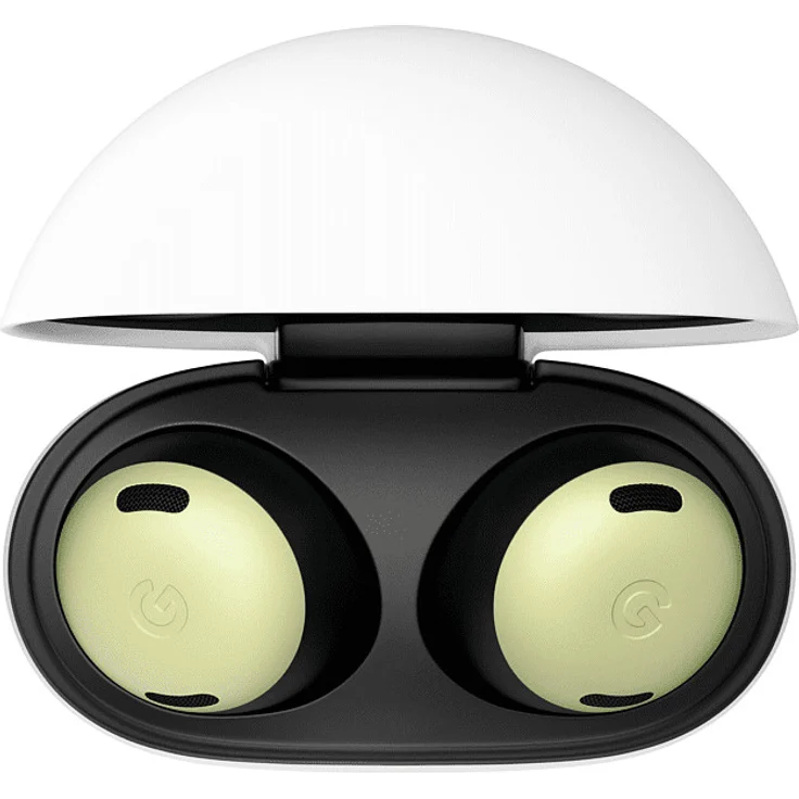 Google Pixel Buds Pro In-Ear-Kopfhörer (Freisprechfunktion, kabelloses Aufladen mit Lade-Transport-Box, Schnellladefunktion, Active Noise Cancelling (ANC), Transparenz Modus), lemongrass – Bild 3