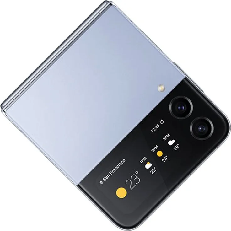 Samsung Galaxy Z Flip 4 5G Smartphone 17,018cm (6,7 Zoll) AMOLED-Display, 128GB interner Speicher, 8GB RAM, Dual-SIM, Android 12, Blue – Bild 14