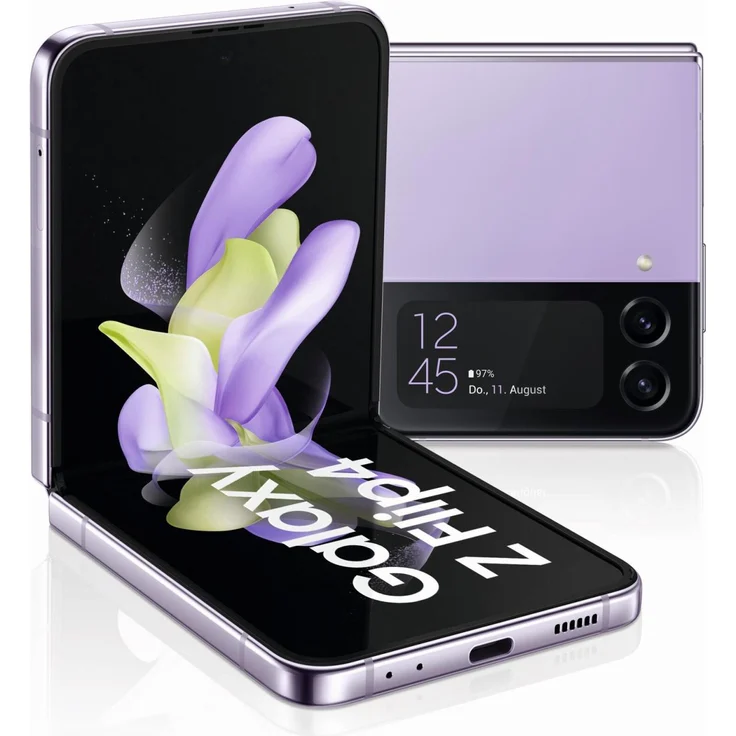 Samsung Galaxy Z Flip 4 5G Smartphone 17,018cm (6,7 Zoll) AMOLED-Display, 128GB interner Speicher, 8GB RAM, Dual-SIM, Android 12, Bora Purple – Bild 8