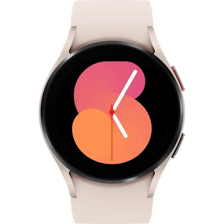 Samsung Galaxy Watch5 Bluetooth Smartwatch GPS, Unisex, 40mm, Aluminiumgehäuse, Pink Gold – Bild 2