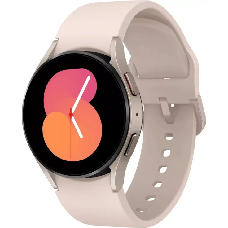 Samsung Galaxy Watch5 Bluetooth Smartwatch GPS, Unisex, 40mm, Aluminiumgehäuse, Pink Gold – Bild 3