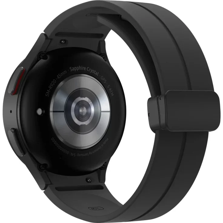 Samsung Galaxy Watch5 Pro Bluetooth Smartwatch GPS, Unisex, 45mm, Titangehäuse, Black Titanium – Bild 4
