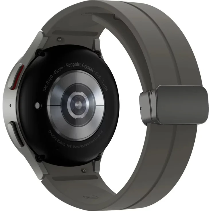 Samsung Galaxy Watch5 Pro Bluetooth Smartwatch GPS, Unisex, 45mm, Titangehäuse, Gray Titanium – Bild 4