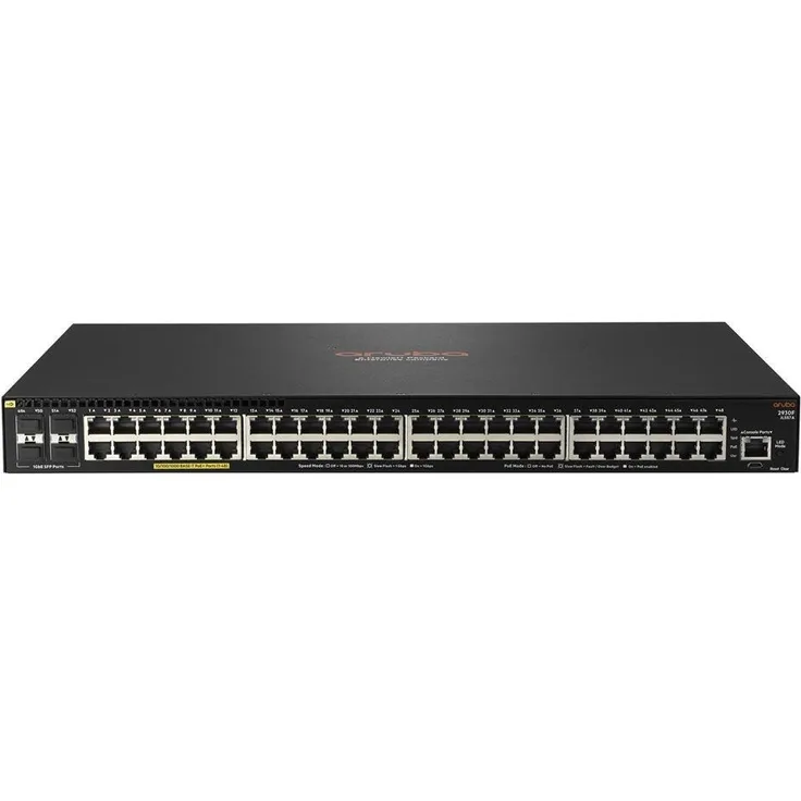 HPE Aruba 2930F 48G PoE+ 4SFP 740W Switch (JL557A#ABB)