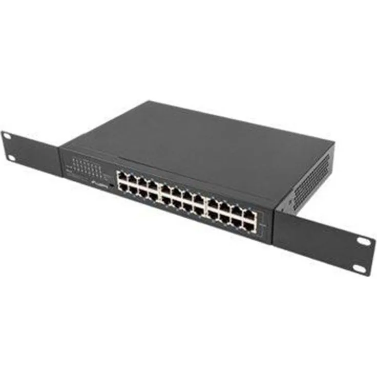 Lanberg RSGE-24 - switch - 24 ports - unmanaged - rack-mountable