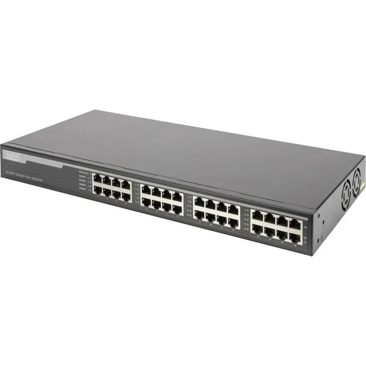 DIGITUS 16 Port Gigabit PoE+ Injektor – Bild 4