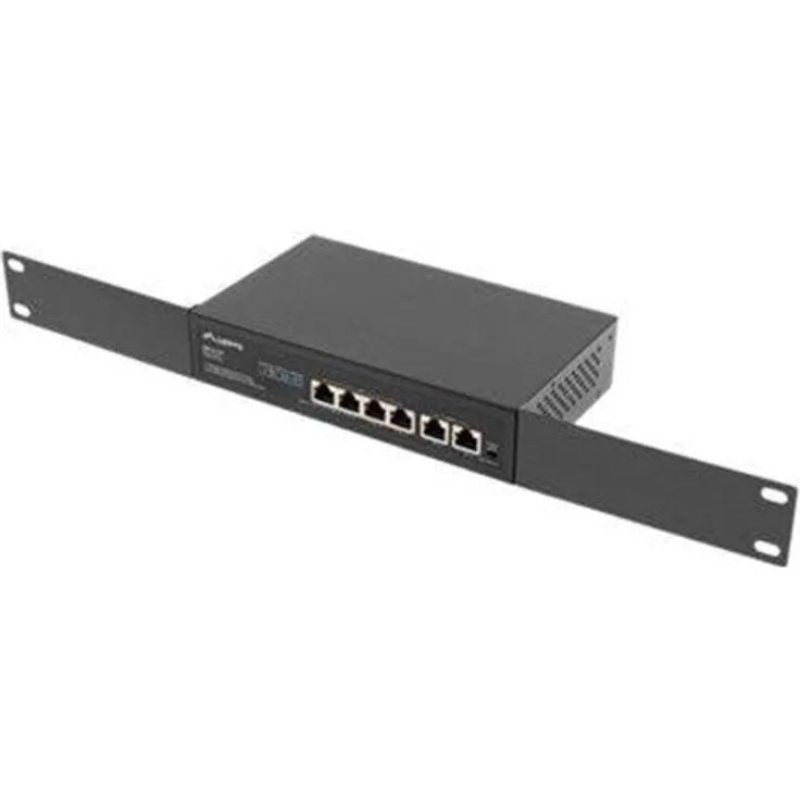 Lanberg RSFE-4P-2FE-60 - switch - 6 ports - unmanaged