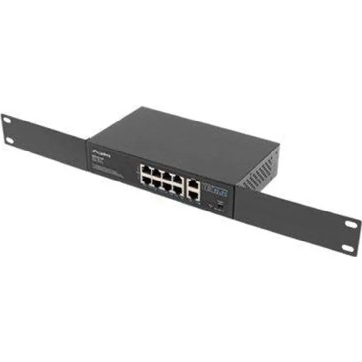 Lanberg RSFE-8P-2GE-120 - switch - 10 ports - unmanaged