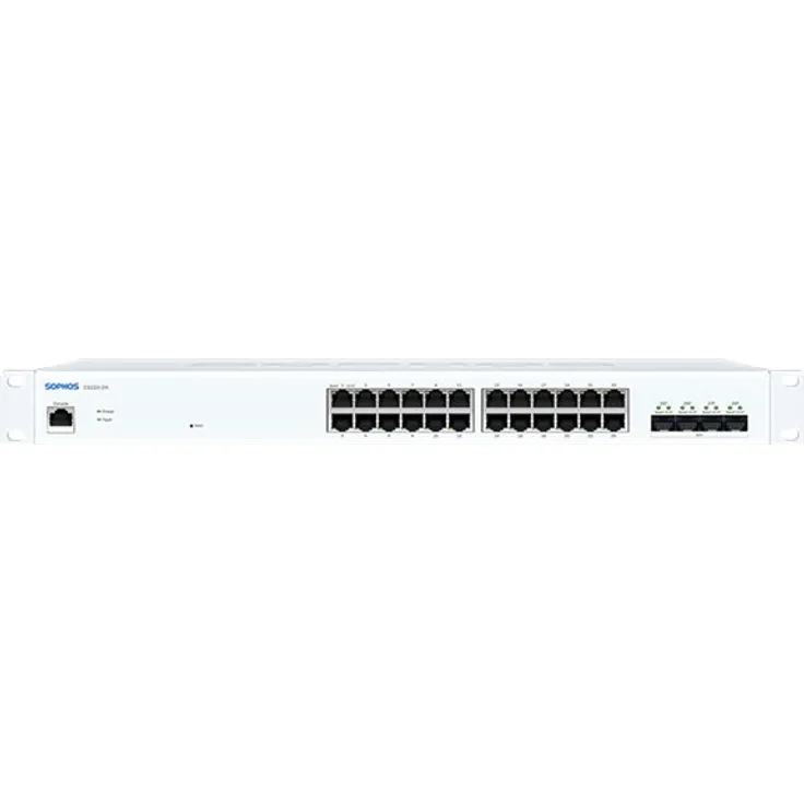 Sophos CS110-24 - Switch - managed - 24 x 10-100-1000 + 4 x 1 Gigabit - 10 Gigabit SFP+ - an Rack montierbar