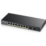 ZyXEL Switch 8x GS1900-10HP GbE L2 POE+ -+2 SFP slots