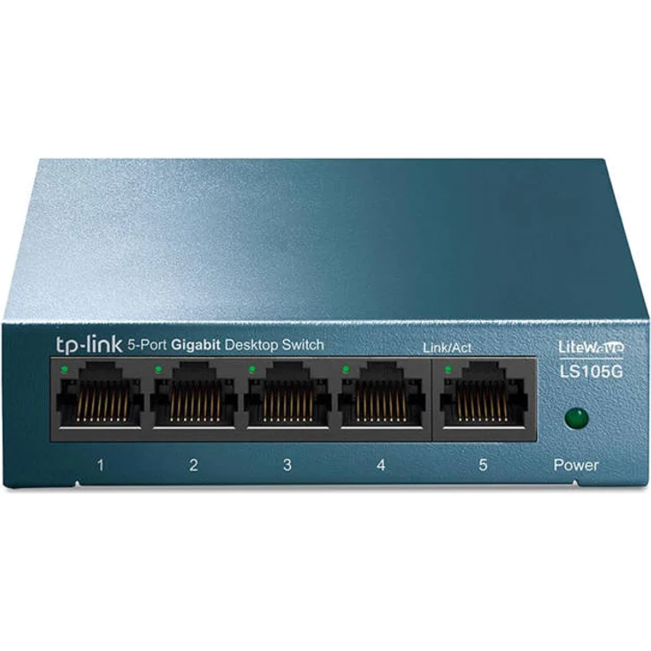 TP-LINK LITEWAVE 5-P.GB DESKTOP SWITCH (#468879) – Bild 7