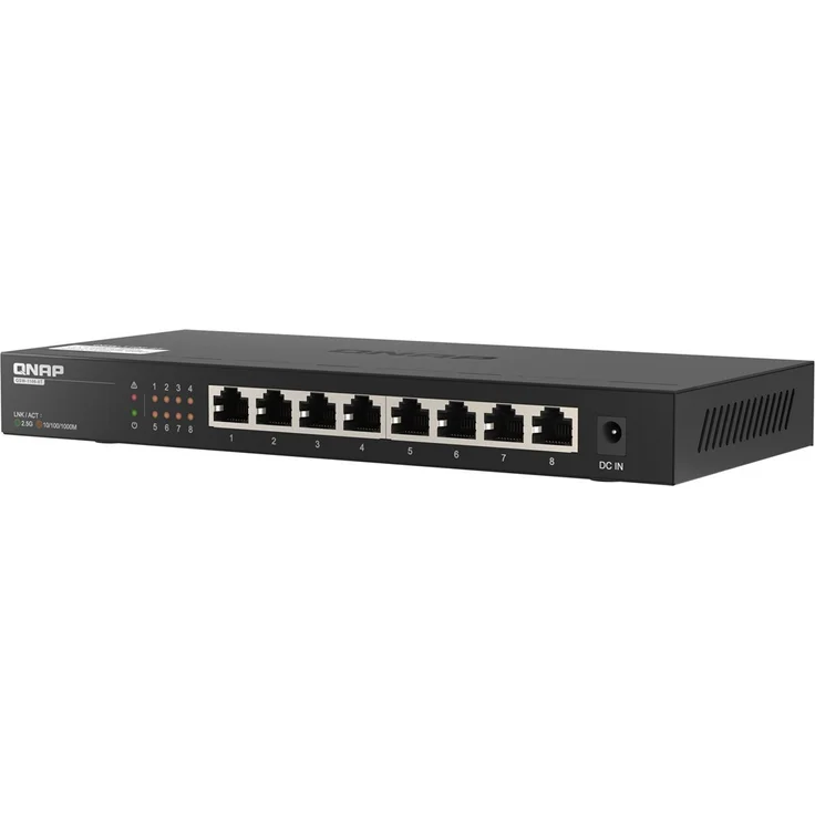 QNAP QSW-1108-8T - Switch - unmanaged - 8 x 10-100-1000-2.5G - Desktop – Bild 2