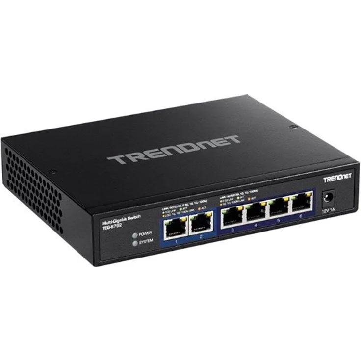 TRENDnet TEG-S762 - switch - 6 ports - unmanaged