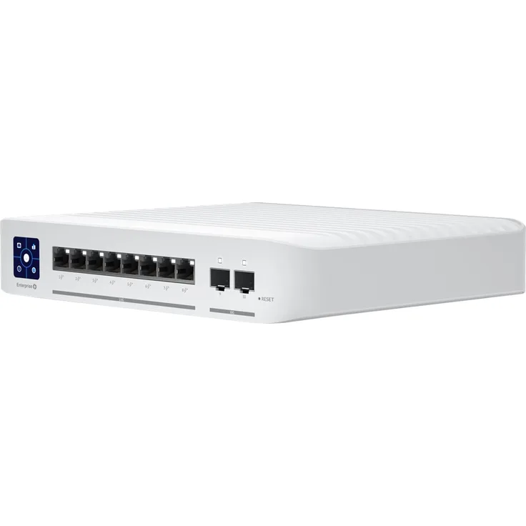Ubiquiti UniFi Enterprise - Switch - L3 - managed - 8 x 10-100-1000-2.5G (PoE+) + 2 x 1 Gigabit-10 Gigabit SFP+ (Uplink) - Desktop