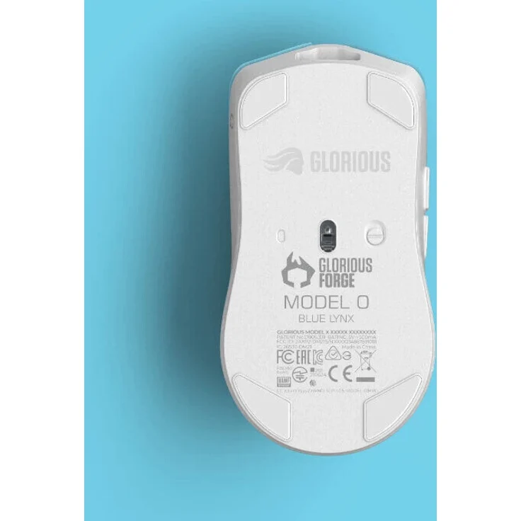 Glorious Model O PRO - Wireless - Blue Lynx - Forge - Gaming Maus, Blau (GLO-MS-OW-BL-FORGE) – Bild 4