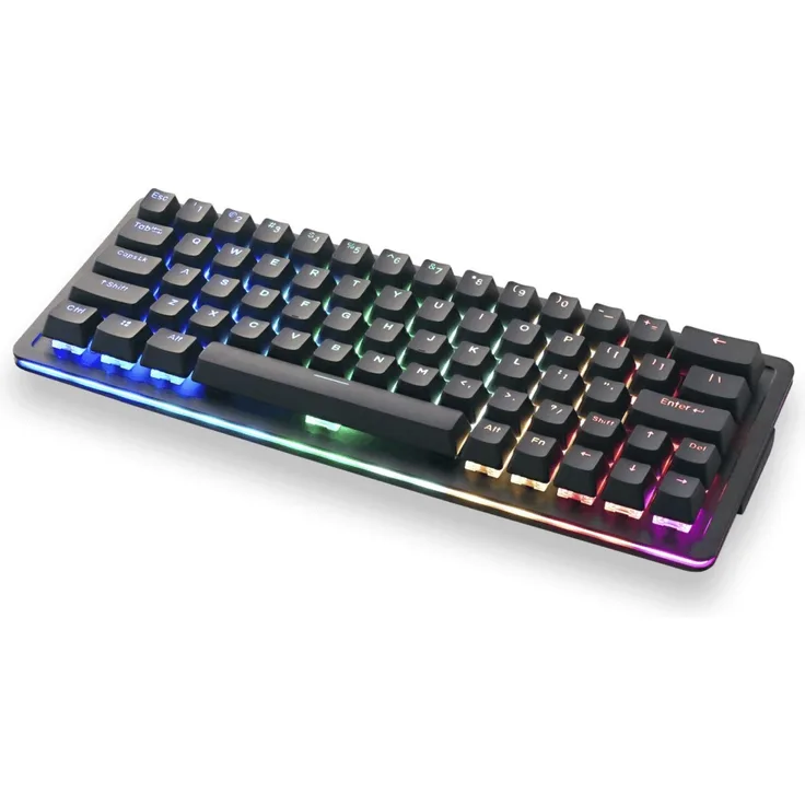 MOUNTAIN Everest 60 RGB US ANSI Linear 45 Midnight Black Tastaturen PC - kabelgebunden (MG-EVK60B-ML1-US)
