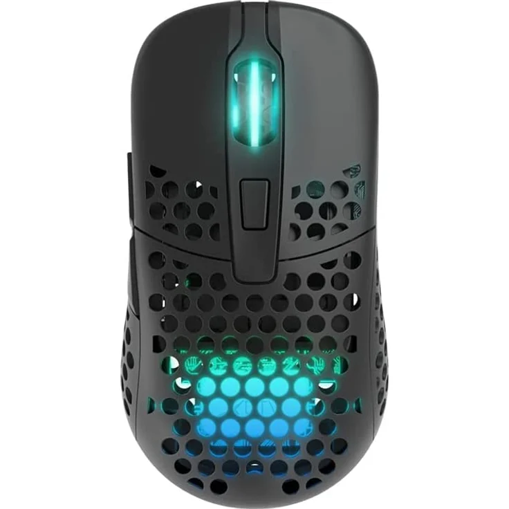 XTRFY M42 Wireless RGB - Black - Gaming Maus, Schwarz mit RGB (M42W-RGB-BLACK) – Bild 6