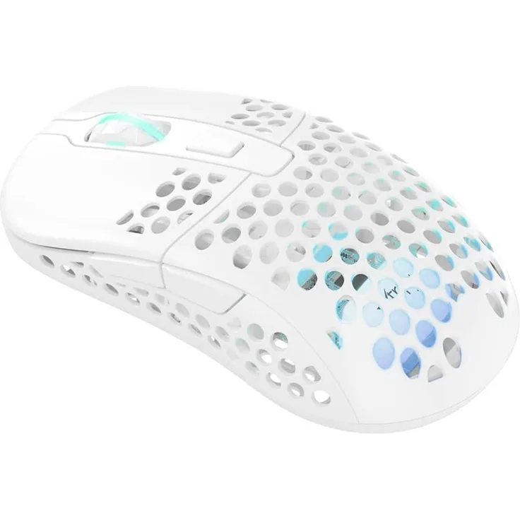 XTRFY M42 Wireless RGB - White - Gaming Maus, Weiß mit RGB Licht (M42W-RGB-WHITE)