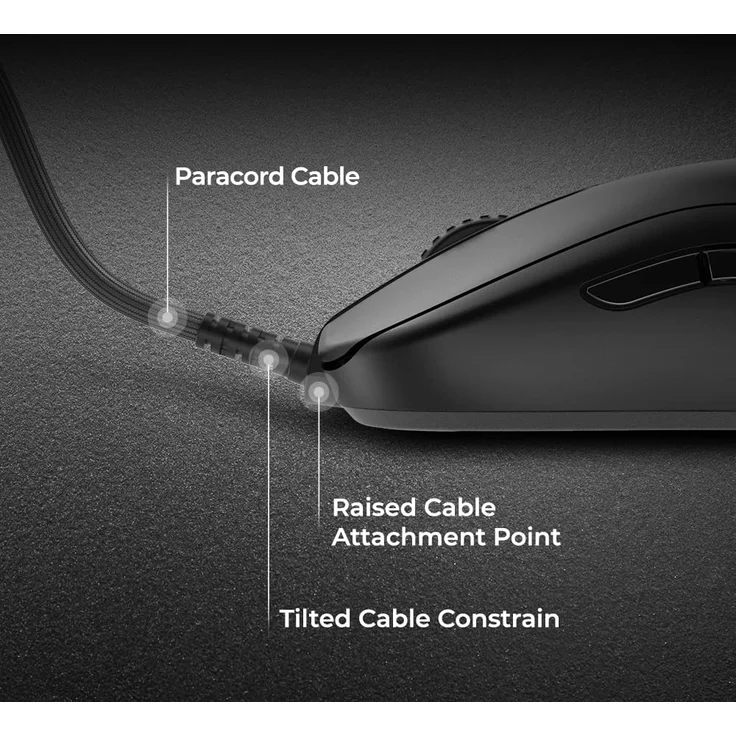 BenQ ZOWIE FK1-C - Maus, Schwarz (9H.N3DBA.A2E) – Bild 4