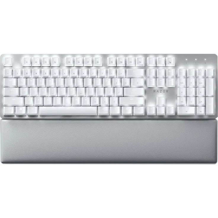Razer Pro Type Ultra - Professionelle ergonomische drahtlose Tastatur für das Büro (geräuschlose mechanische und taktile Schalter, anpassbar, bis zu 4 Geräte gleichzeitig) QWERTZ DE-Layout, Schwarz (RZ03-04110300-R3G1) – Bild 2