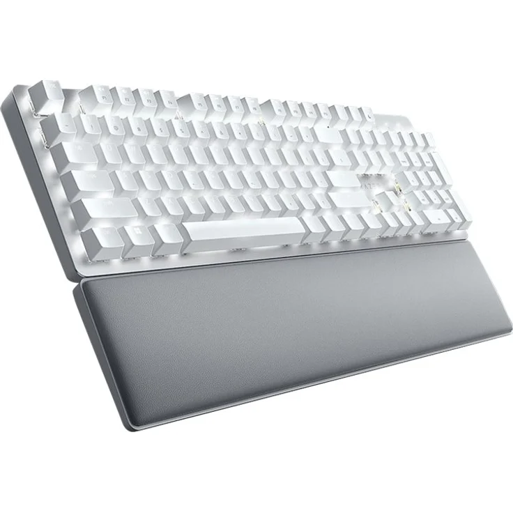 Razer Pro Type Ultra - Professionelle ergonomische drahtlose Tastatur für das Büro (geräuschlose mechanische und taktile Schalter, anpassbar, bis zu 4 Geräte gleichzeitig) QWERTZ DE-Layout, Schwarz (RZ03-04110300-R3G1) – Bild 5