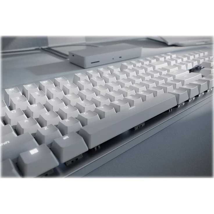 Razer Pro Type Ultra - Professionelle ergonomische drahtlose Tastatur für das Büro (geräuschlose mechanische und taktile Schalter, anpassbar, bis zu 4 Geräte gleichzeitig) QWERTZ DE-Layout, Schwarz (RZ03-04110300-R3G1) – Bild 4