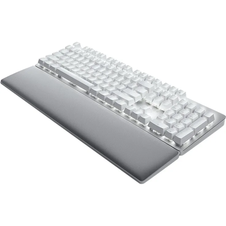 Razer Pro Type Ultra - Professionelle ergonomische drahtlose Tastatur für das Büro (geräuschlose mechanische und taktile Schalter, anpassbar, bis zu 4 Geräte gleichzeitig) QWERTZ DE-Layout, Schwarz (RZ03-04110300-R3G1)