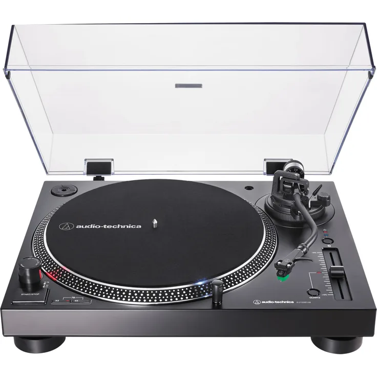 Audio Technica AT-LP120XBT Manueller Plattenspieler, Direktantrieb, schwarz