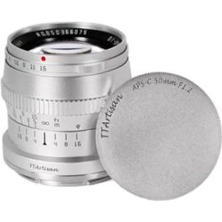 TTArtisan 50mm f-1,2 silber L-Mount