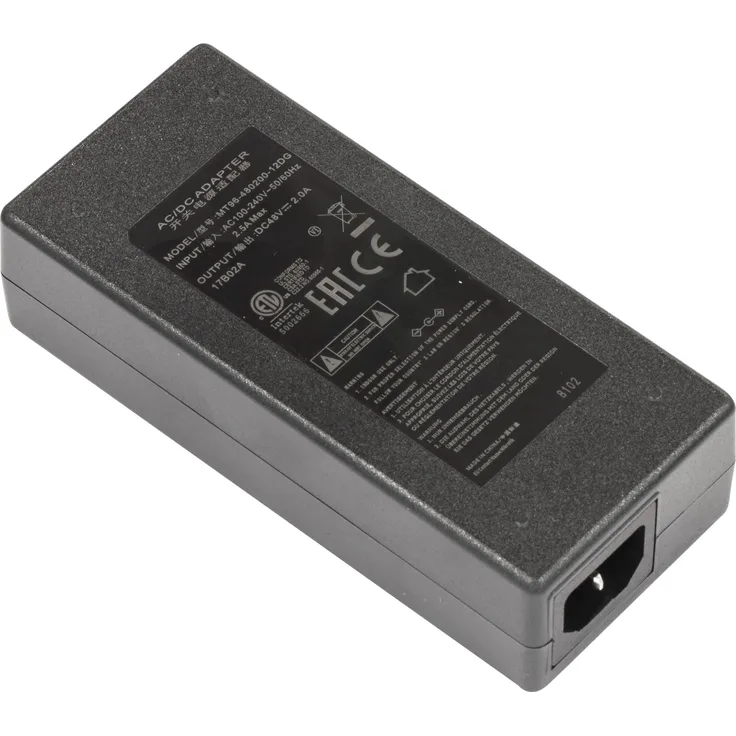 MikroTik 48V2A96W - Netzteil - 96 Watt - für MikroTik OmniTIK 5| Cloud Router Switch CRS112| MikroTik RouterBOARD PowerBox Pro