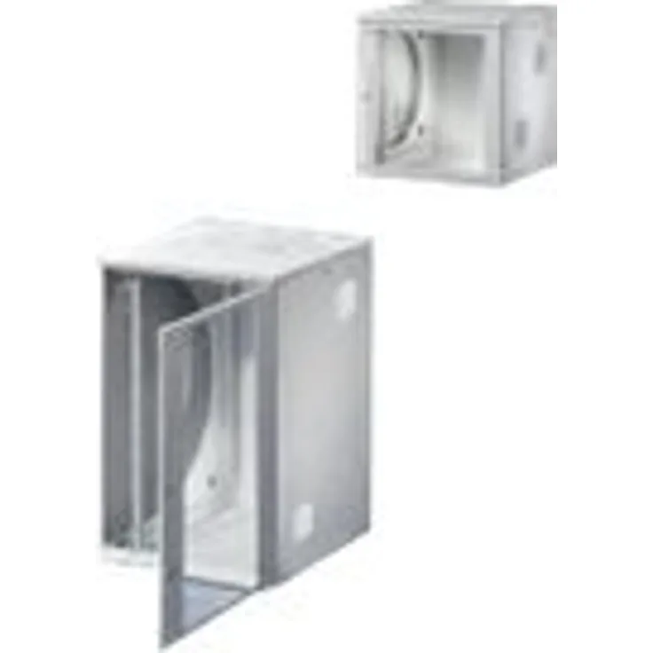 Rittal FlatBox - Gehäuse - geeignet für Wandmontage - RAL 7035 - 9U - 48.3 cm (19'')