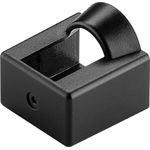 Goobay Staubschutz für RJ45 Stecker, schwarz, 10 Stück (72473)