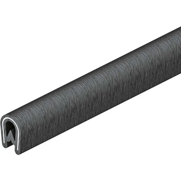 OBO Bettermann Vertr Kantenschutz schwarz KSB 2 PVC