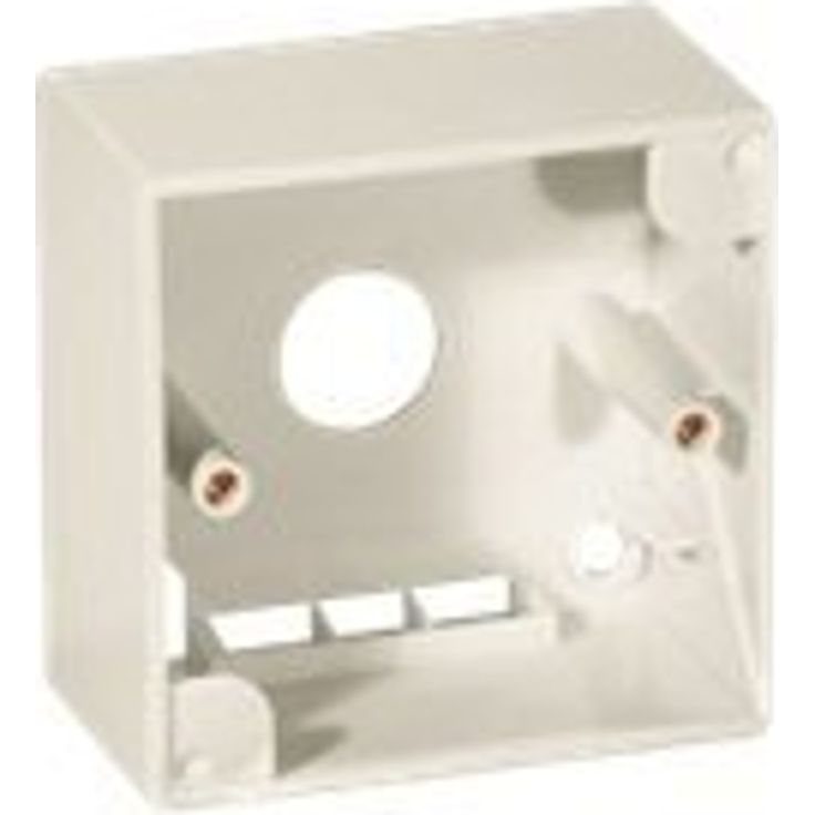 equip Aufputzgehäuse für Keystone System (5 Stück) reinweiß